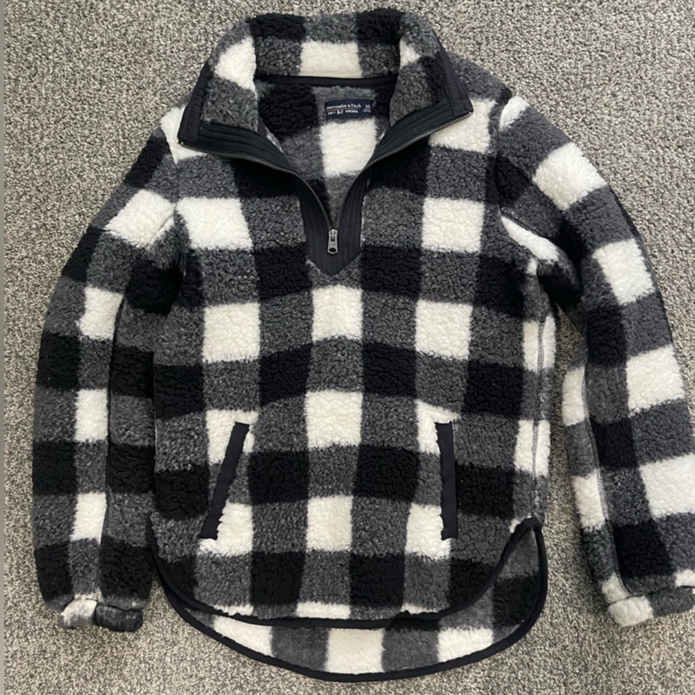 Abercrombie & Fitch Sherpa Pullover